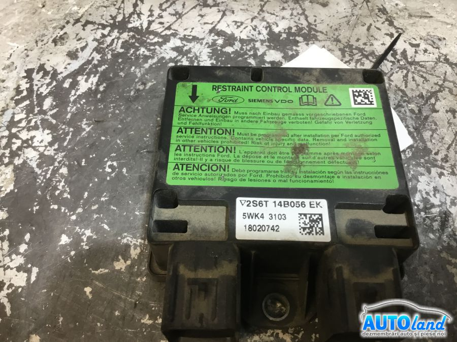 Calculator Airbag 2s6t14b056ek Ford FIESTA V JH ,JD 2001
