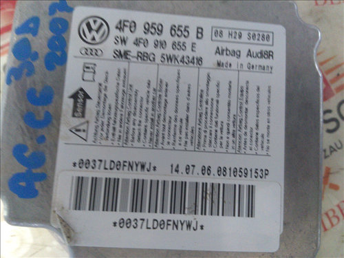 Calculator airbag 3.0 d AUDI A6 C6 an fabr. 2007