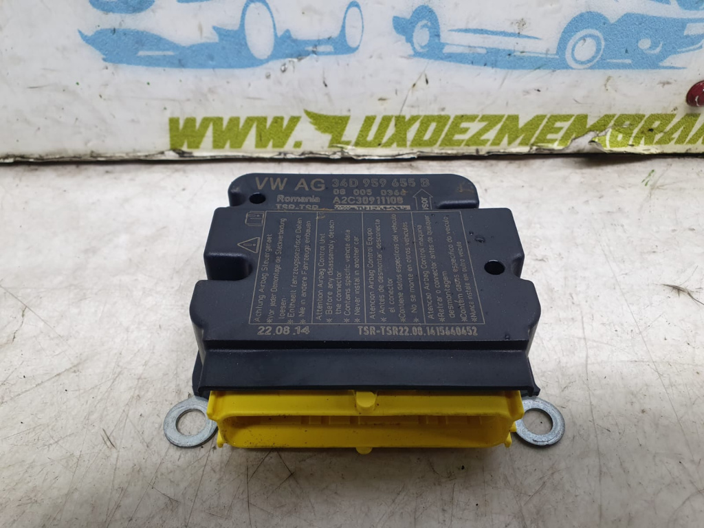 Calculator airbag 34d959655b Skoda Rapid 3 [2012 - 2017]
