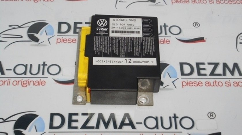 Calculator airbag, 3C0909605J, Vw Passat (3C2) 2.0tdi (id:218477)