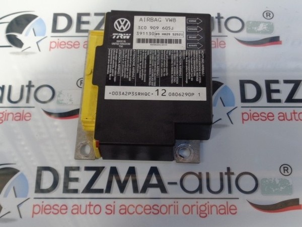Calculator airbag, 3C0909605J, Vw Passat Variant (3C5) 2.0tdi