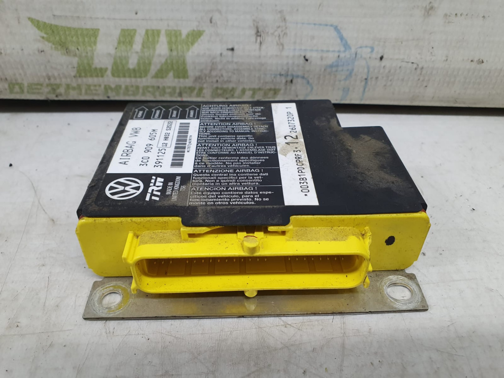 Calculator airbag 3c0909605m Volkswagen VW Passat B6 [2005 - 2010] 1.9 tdi BLS