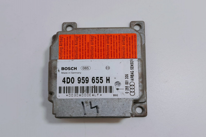 Calculator airbag 4D0959655H Audi A8 D2/4D [facelift] [1999 - 2002]