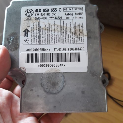 Calculator airbag 4L0959655C 4L Audi Q7 2007 MOTOR quattro 3.0 TDI BU
