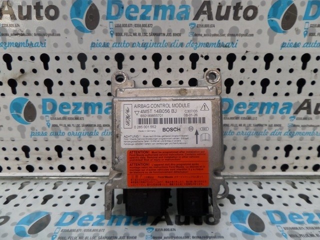 Calculator airbag, 4M5T-14B056-BJ, Ford Focus 2 hatchback (DA) 1.6 tdci