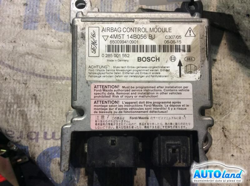 Calculator Airbag 4m5t14b056bj 0285001552 Ford FOCUS II DA 2004-2008