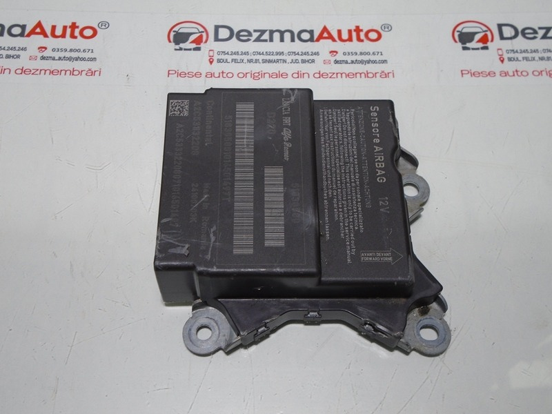 Calculator airbag, 51838580, Fiat Punto Evo (id:292659)