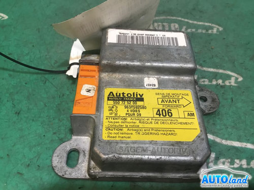 Calculator Airbag 550725200 Peugeot 406 8B 1995-2004