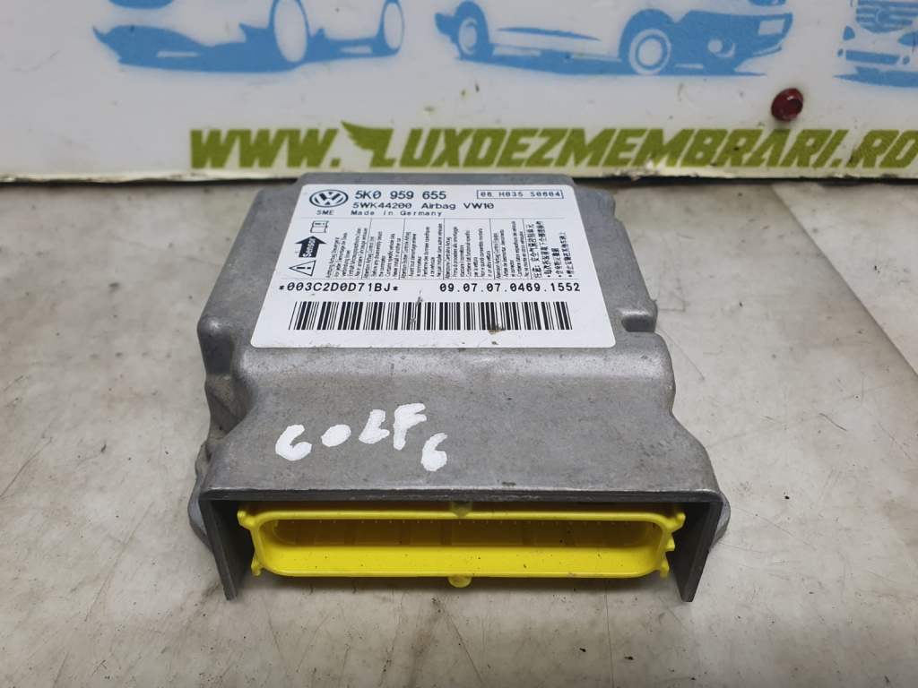 Calculator airbag 5k0959655 Volkswagen VW Golf 6 [2008 - 2015]