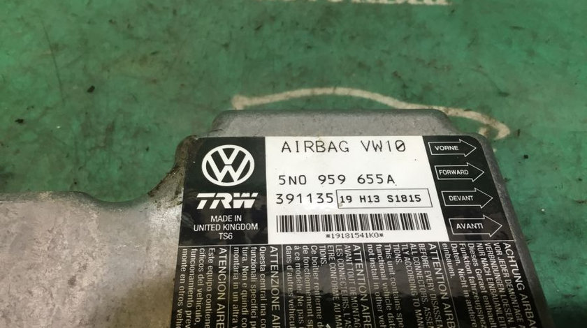 Calculator Airbag 5n0959655a Volkswagen TIGUAN 2007