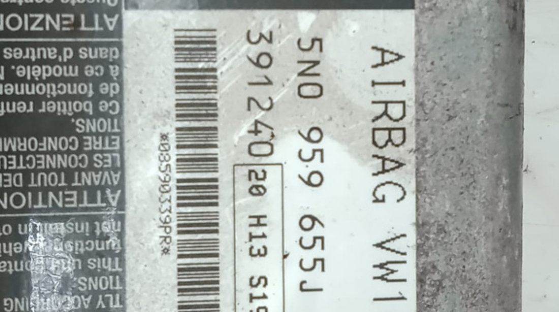 Calculator airbag 5N0959655J Volkswagen VW Passat B6 [2005 - 2010]