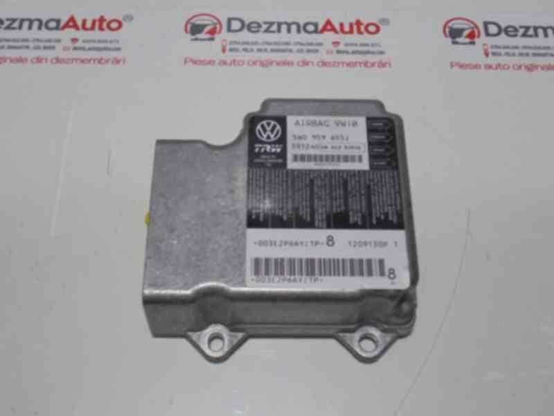 Calculator airbag, 5N0959655J, Vw Passat Variant (3C5)
