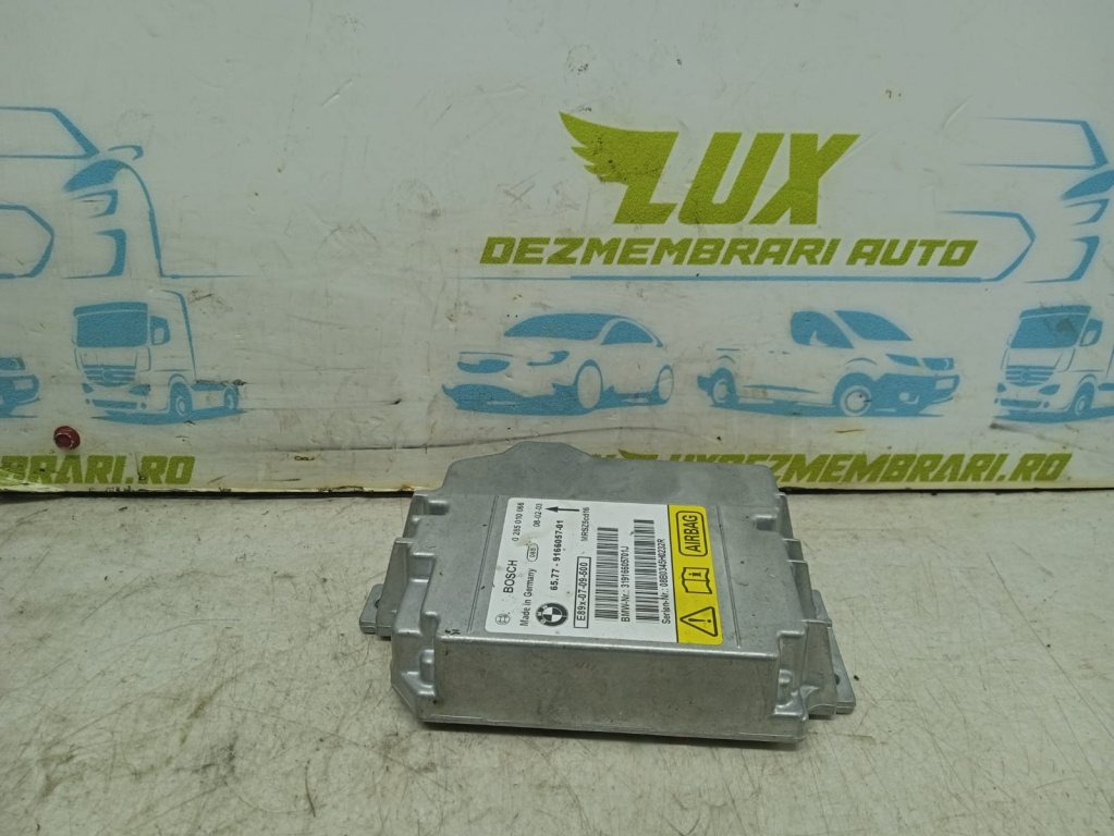 Calculator airbag 6577-9166057-01 e89x-07-09-500 BMW Seria 3 E91 [facelift] [2008 - 2013] 2.0 d N47D20A