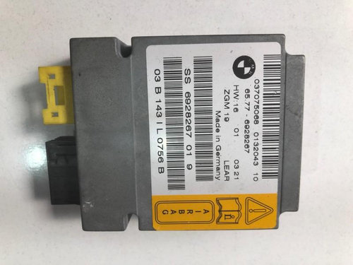 Calculator airbag 6928267 BMW Seria 7 E65/E66 [2001 - 2005]