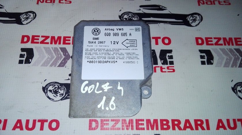 calculator airbag 6Q0909605A pentru Volkswagen Golf 4