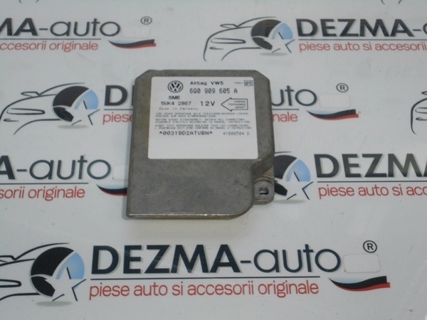 Calculator airbag, 6Q0909605A, Vw Bora (1J2) 1.9 tdi (id:126234)