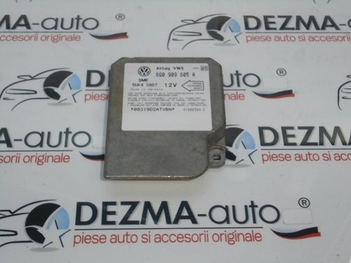 Calculator airbag, 6Q0909605A, Vw Bora (1J2) 1.9 tdi (id:126234)