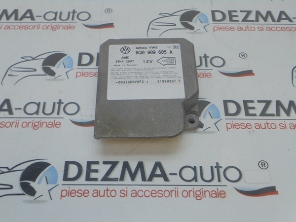 Calculator airbag 6Q0909605A, Vw Golf 4 (1J1) 1.9 tdi (id:273170)