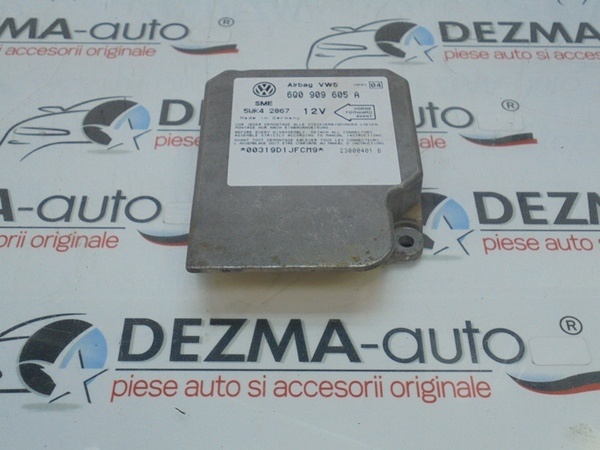 Calculator airbag, 6Q0909605A, Vw Golf 4 (1J1) (id:266882)