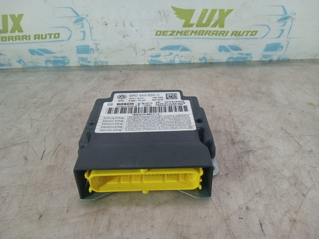 Calculator airbag 6R0959655C Skoda Fabia 2 [facelift] [2010 - 2014] 1.6 tdi CAYB