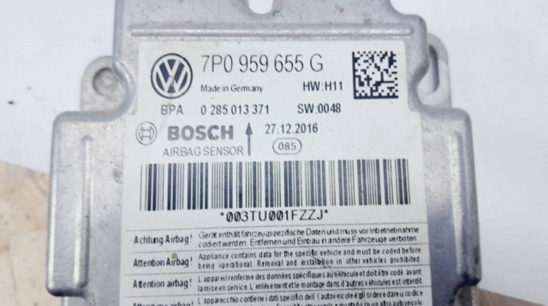 Calculator airbag 7p0959655g Volkswagen VW Touareg generatia 2 7P [2010 - 2014]