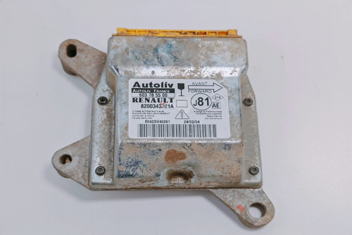 Calculator airbag 8200343321A Renault Espace 4 [2002 - 2006]