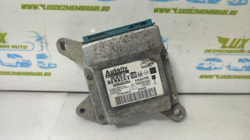 Calculator airbag 8200435339A Renault Trafic 2 [2001 - 2006]