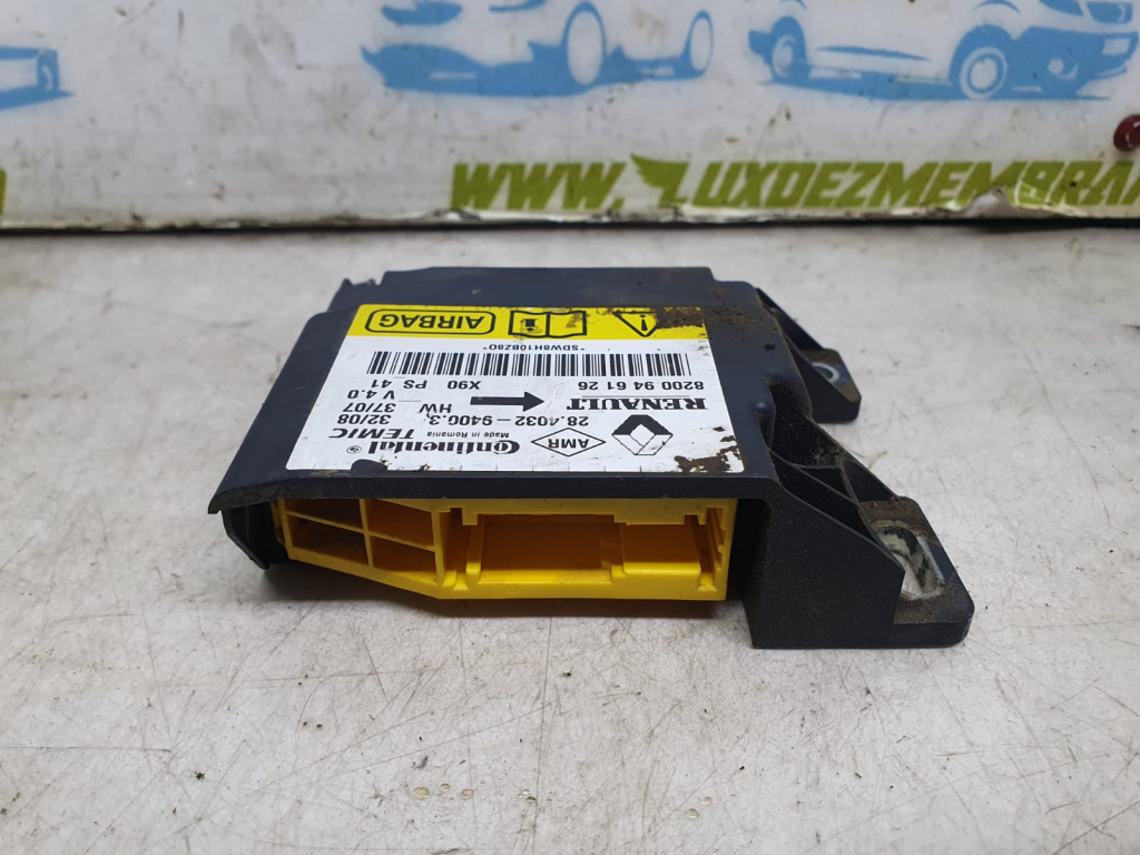 Calculator airbag 8200946126 Dacia Sandero [2008 - 2012] 1.6 benzina K7M710
