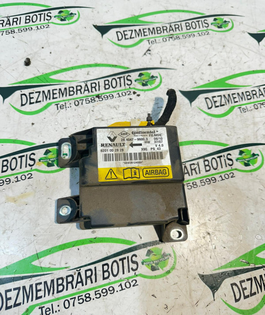 Calculator airbag 8201 00 28 28 Dacia Logan [facelift] [2007 - 2012] MCV wagon 1.5 D MT (86 hp)