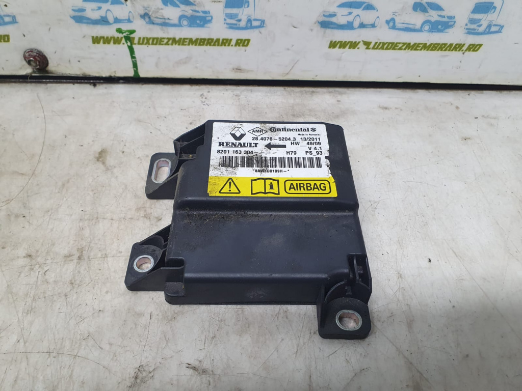 Calculator airbag 8201163304 Dacia Duster [2010 - 2013] 1.5 dci K9K896