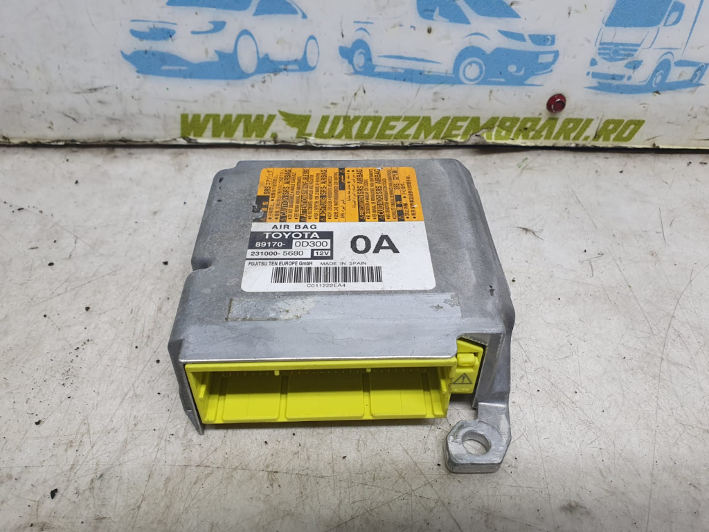 Calculator airbag 89170-0d300 Toyota Yaris XP130 [2011 - 2014]