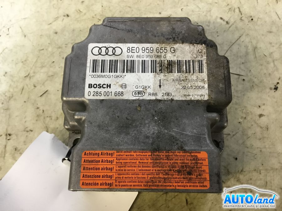 Calculator Airbag 8e0959655g Audi A4 8EC 2004-2008