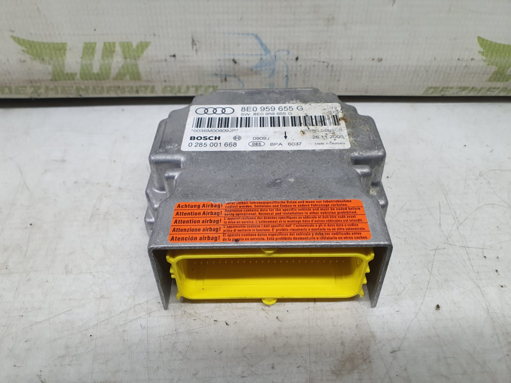 Calculator airbag 8e0959655g Audi A4 B7 [2004 - 2008] 1.9 TDI BPW