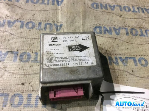 Calculator Airbag 90483545 Opel CORSA B 73 ,78 ,79 ,F35 1993-2000