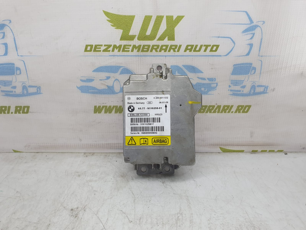 Calculator airbag 9110258 BMW Seria 3 E90 [2004 - 2010] 2.0 d M47 204d4