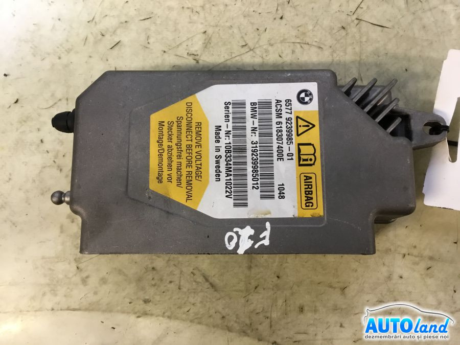 Calculator Airbag 9239985 BMW 5 F10 2010