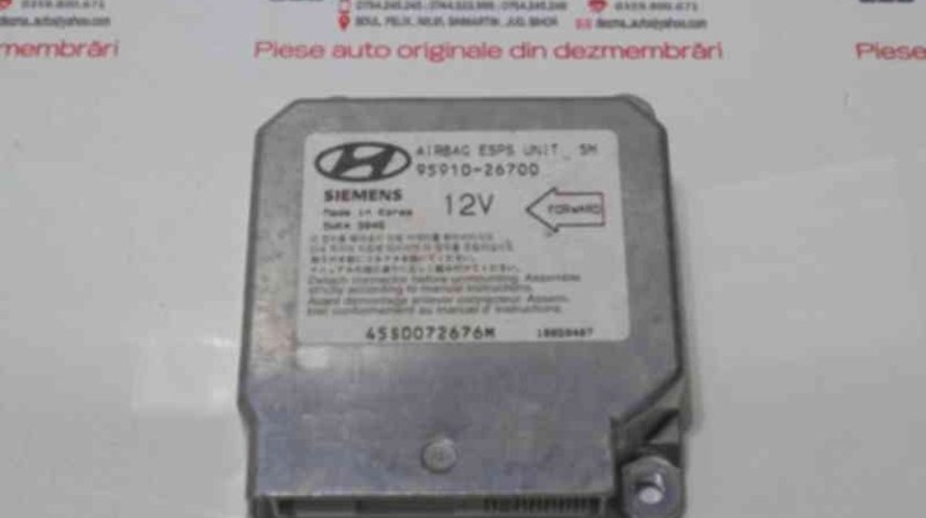 Calculator airbag, 95910-26700, Hyundai Santa Fe 1 (SM) (id:301655)