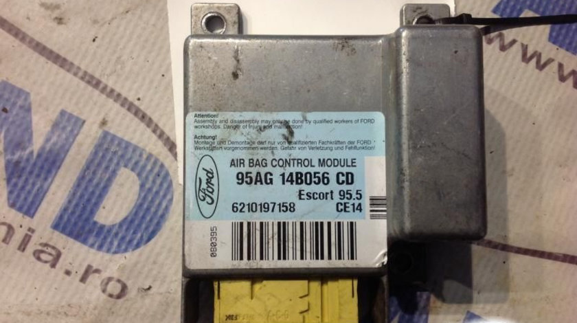 Calculator Airbag 95ag14b056cd Ford ESCORT VI GAL 1992-1995