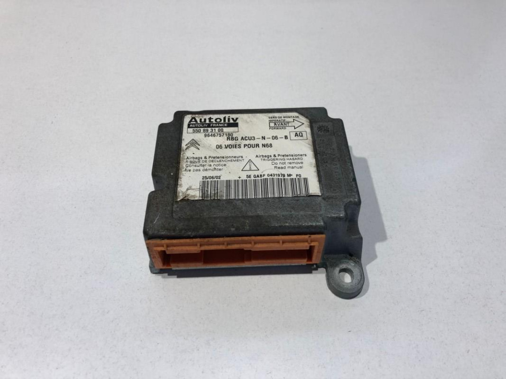 Calculator airbag 9646757180 Citroen Xsara Picasso [1999 - 2004]