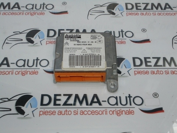 Calculator airbag, 9648938880, Citroen Berlingo 1, 1.9 diesel