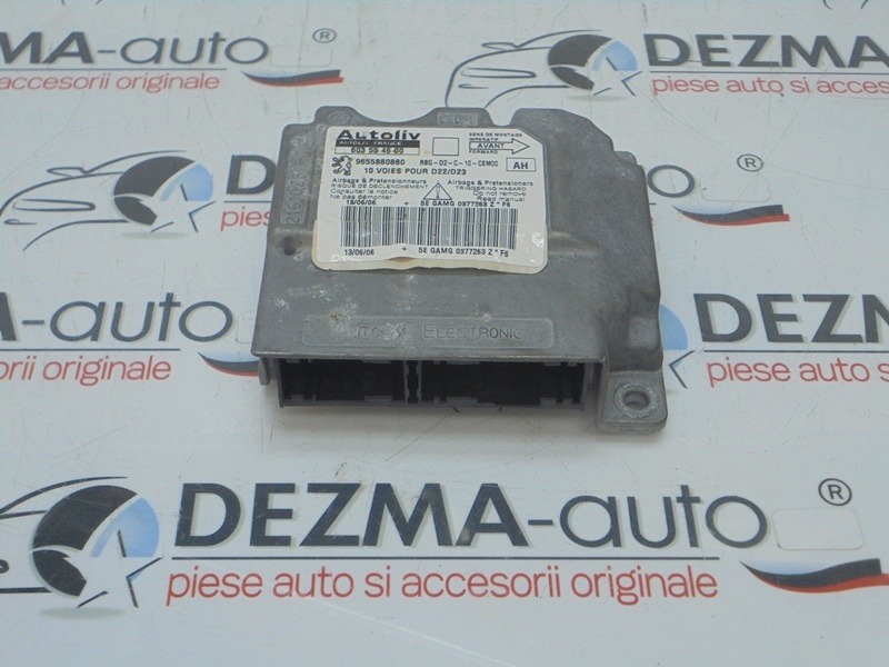 Calculator airbag 9655880880, Peugeot 407 (6D) 1.6hdi (id:275649)