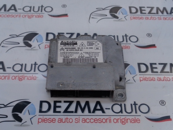 Calculator airbag, 9662643980, Citroen C4 (LC) 1.6hdi (id:221082)