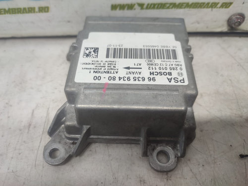 Calculator airbag 9663593480 Peugeot 207 [2006 - 2009] 1.6 hdi 9H01