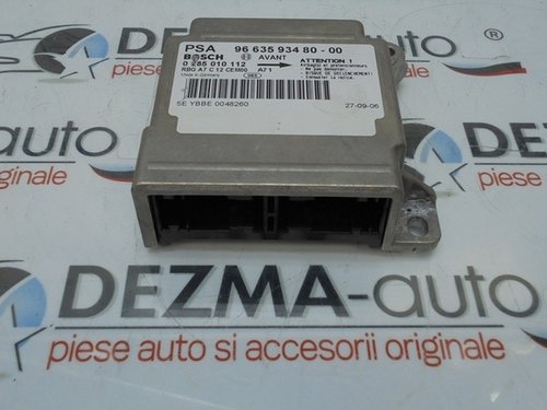 Calculator airbag, 9663593480, Peugeot 207 (WA) 1.6hdi (id:155261)