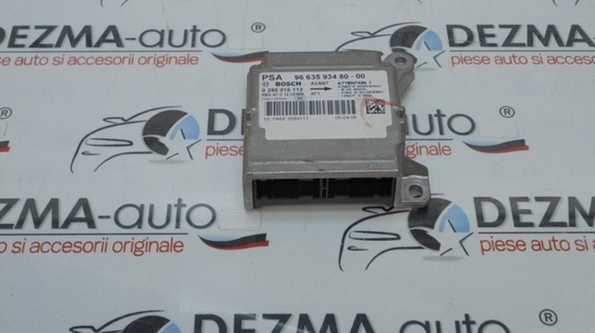 Calculator airbag, 9663593480, Peugeot 207 (WA) 1.4hdi (id:252657)