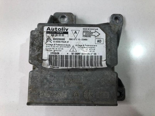 Calculator airbag 9665266080 Citroen C5 2 [2008 - 2017]