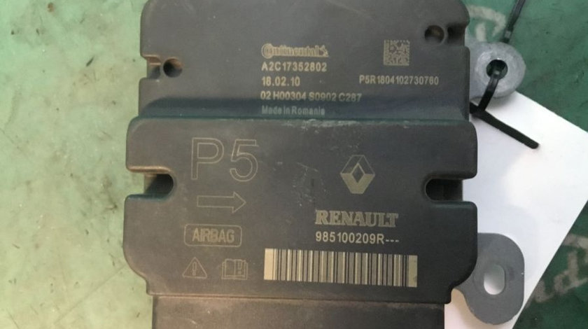 Calculator Airbag 985100209r 2019 Dacia DUSTER 2010