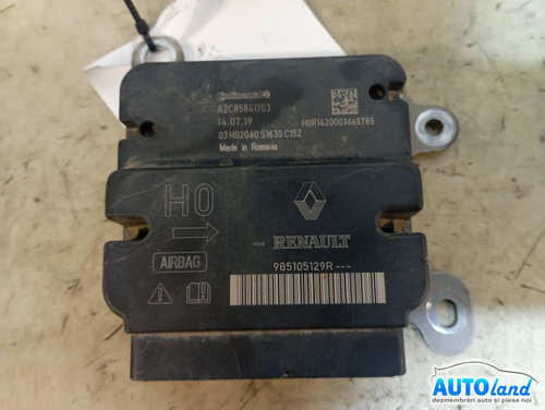 Calculator Airbag 985105129r Dacia DUSTER 2010