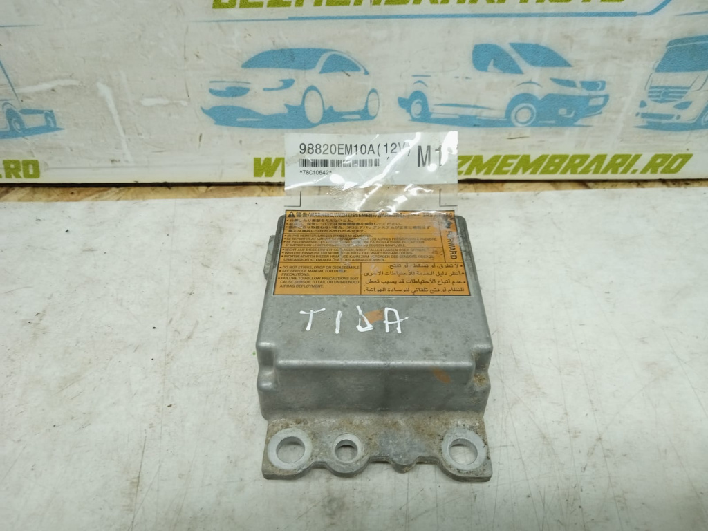 Calculator airbag 98820em10a Nissan Tiida C11 [2004 - 2008]