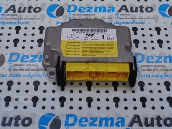 Calculator airbag, A1698201326, Mercedes Clasa A (id:206663)